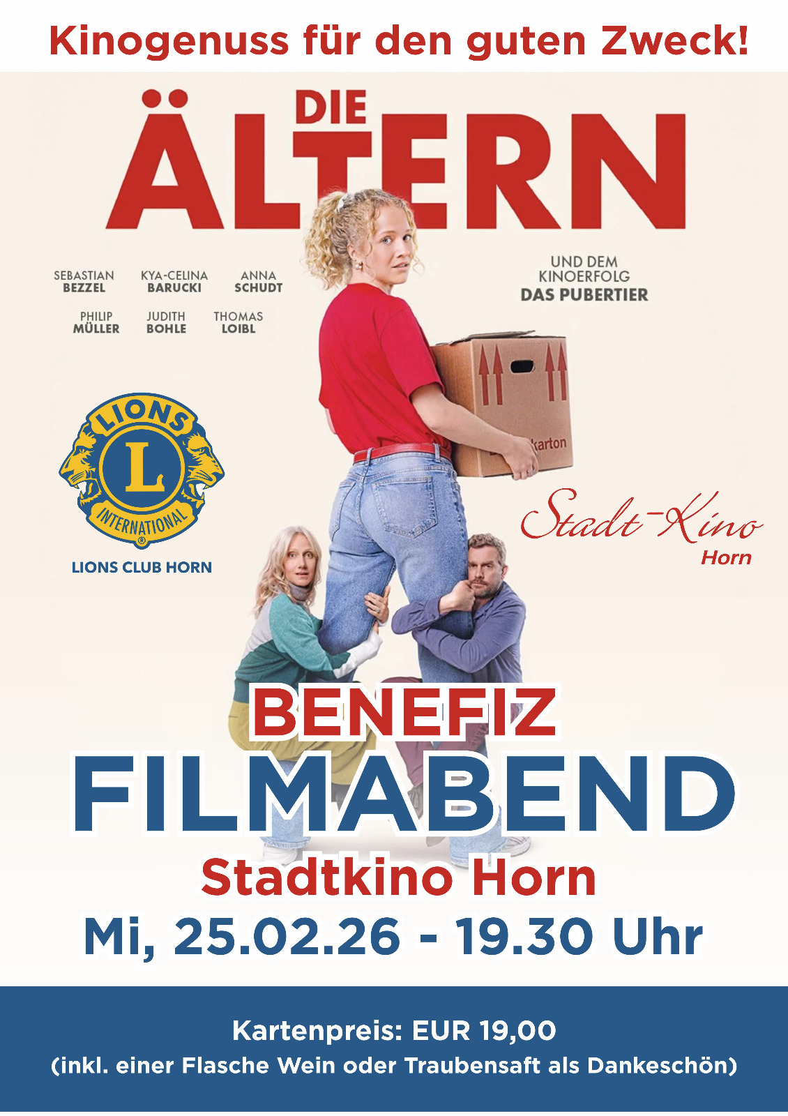 Benefizfilmabend im Stadt-Kino Horn